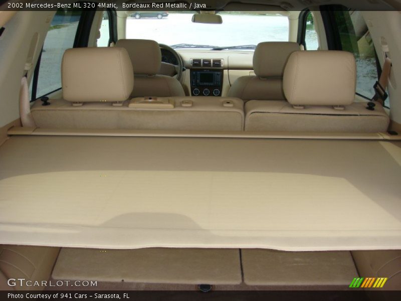 Bordeaux Red Metallic / Java 2002 Mercedes-Benz ML 320 4Matic