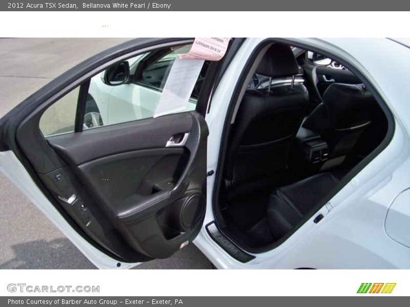 Bellanova White Pearl / Ebony 2012 Acura TSX Sedan