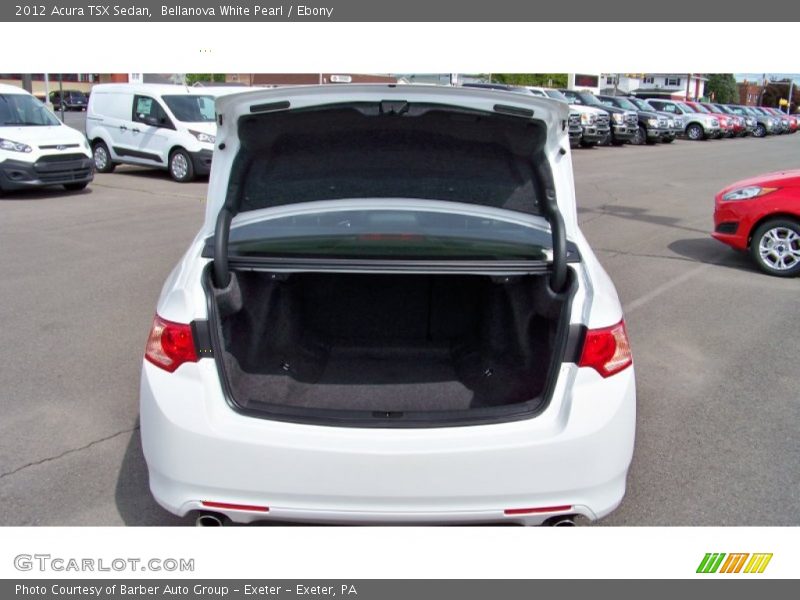 Bellanova White Pearl / Ebony 2012 Acura TSX Sedan