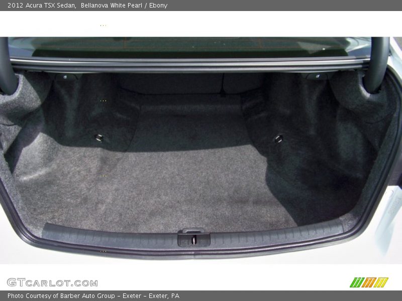 Bellanova White Pearl / Ebony 2012 Acura TSX Sedan