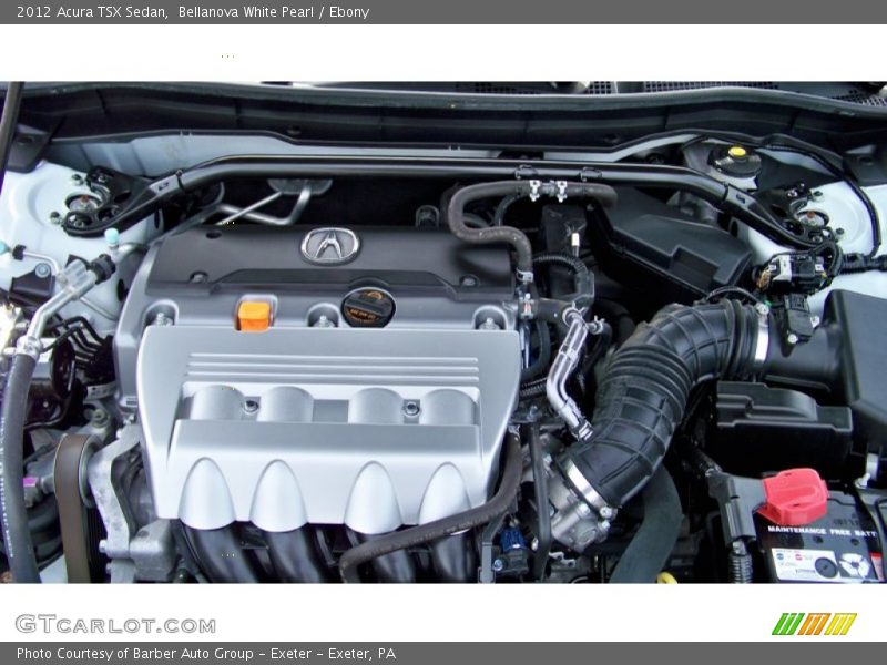Bellanova White Pearl / Ebony 2012 Acura TSX Sedan