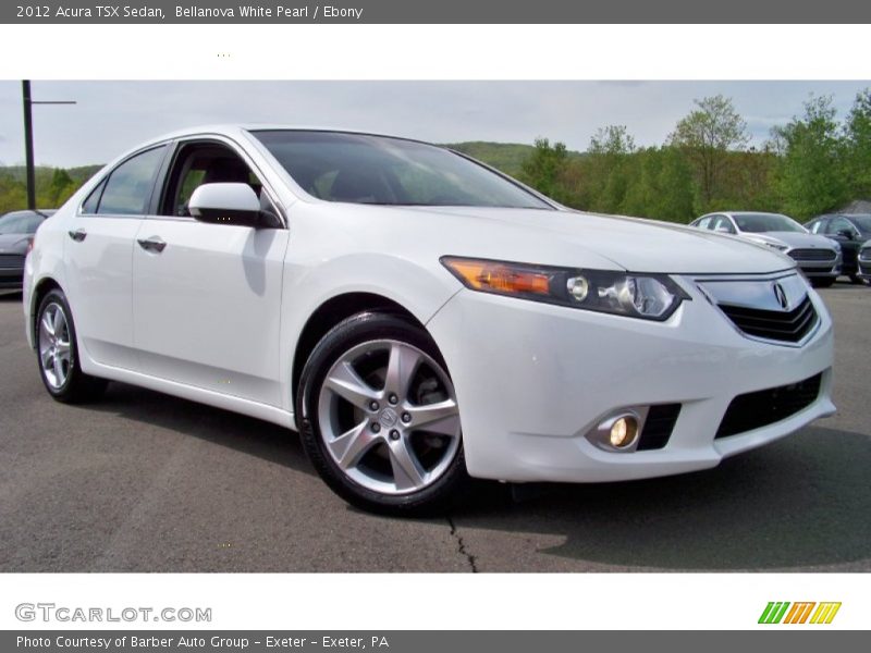 Bellanova White Pearl / Ebony 2012 Acura TSX Sedan