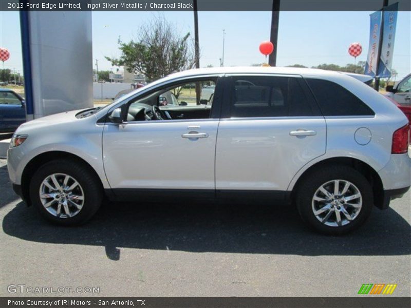 Ingot Silver Metallic / Charcoal Black 2013 Ford Edge Limited