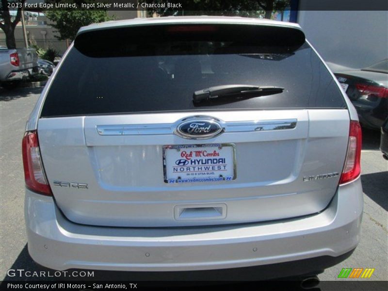 Ingot Silver Metallic / Charcoal Black 2013 Ford Edge Limited