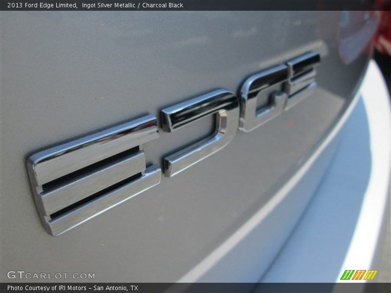 Ingot Silver Metallic / Charcoal Black 2013 Ford Edge Limited