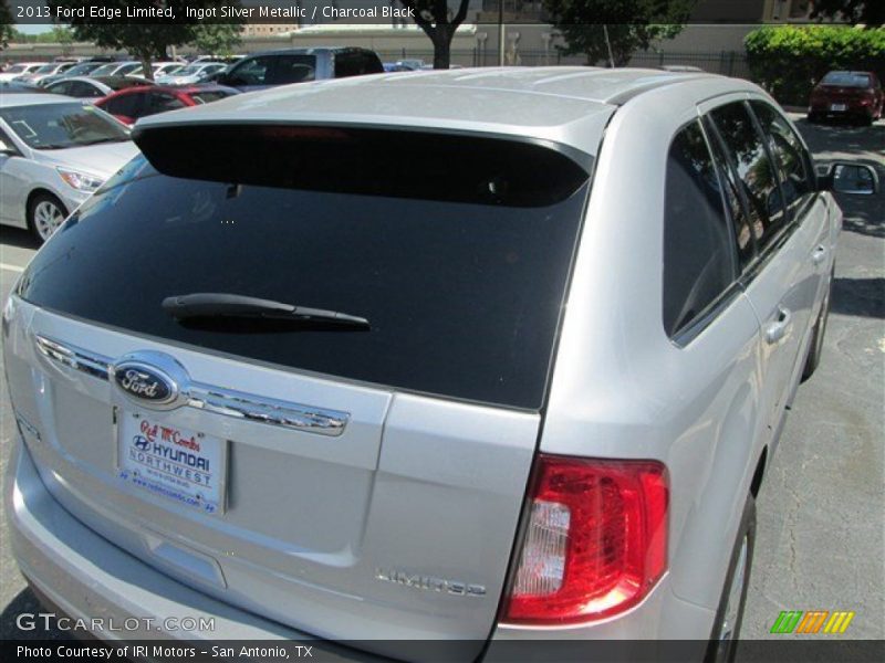 Ingot Silver Metallic / Charcoal Black 2013 Ford Edge Limited
