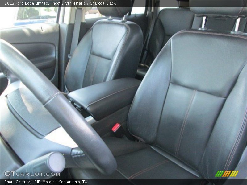 Ingot Silver Metallic / Charcoal Black 2013 Ford Edge Limited