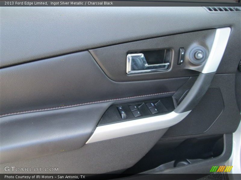 Ingot Silver Metallic / Charcoal Black 2013 Ford Edge Limited