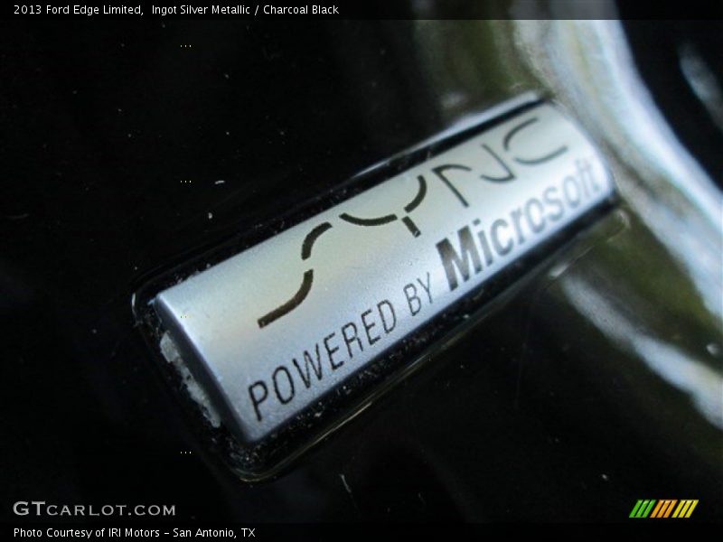 Ingot Silver Metallic / Charcoal Black 2013 Ford Edge Limited
