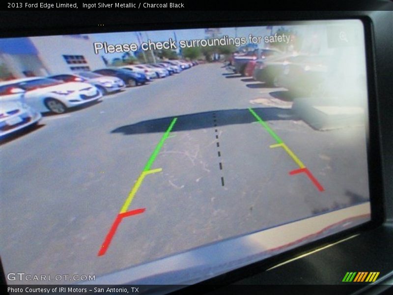 Ingot Silver Metallic / Charcoal Black 2013 Ford Edge Limited