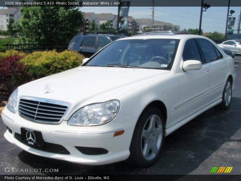 Alabaster White / Ash 2006 Mercedes-Benz S 430 4Matic Sedan