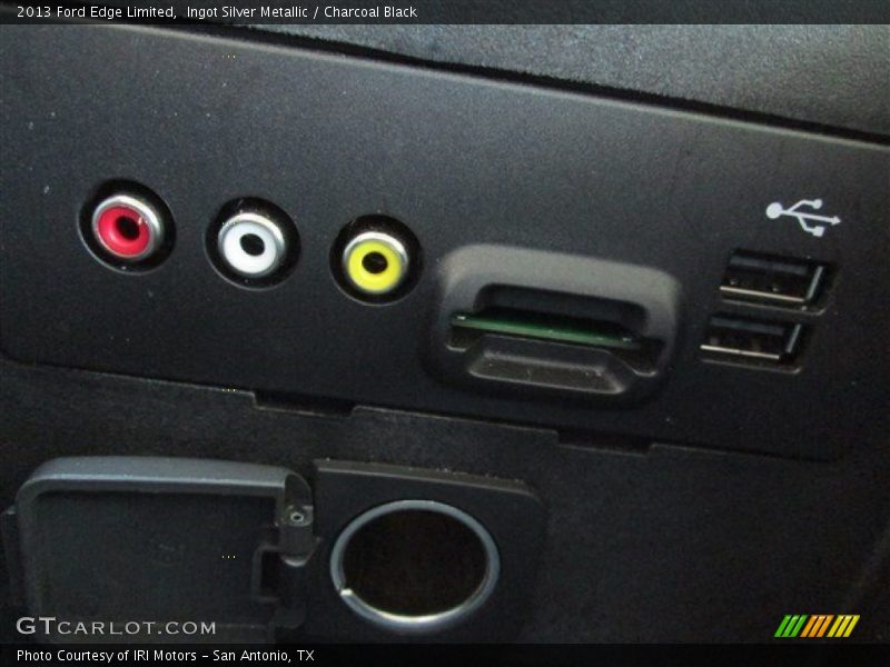 Ingot Silver Metallic / Charcoal Black 2013 Ford Edge Limited