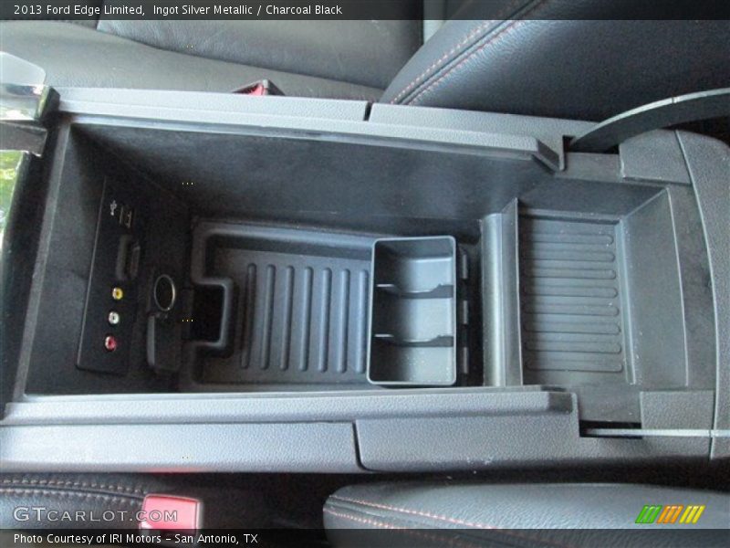 Ingot Silver Metallic / Charcoal Black 2013 Ford Edge Limited