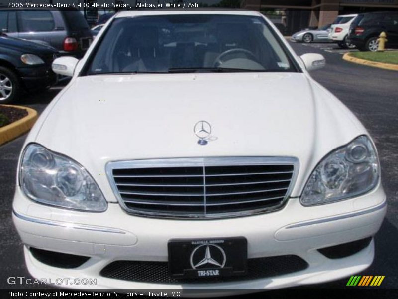 Alabaster White / Ash 2006 Mercedes-Benz S 430 4Matic Sedan