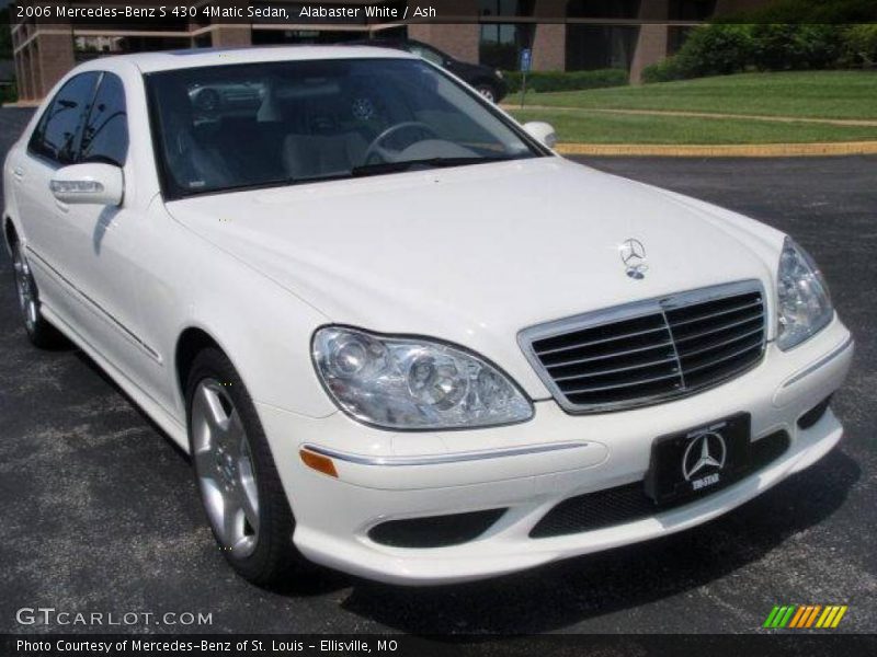 Alabaster White / Ash 2006 Mercedes-Benz S 430 4Matic Sedan