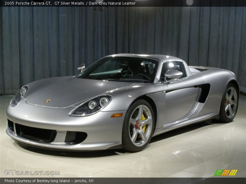 GT Silver Metallic / Dark Grey Natural Leather 2005 Porsche Carrera GT