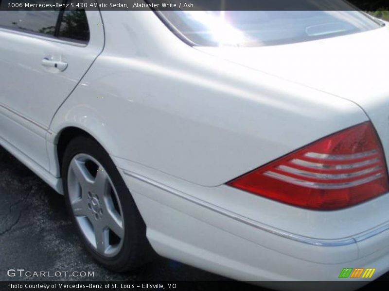 Alabaster White / Ash 2006 Mercedes-Benz S 430 4Matic Sedan