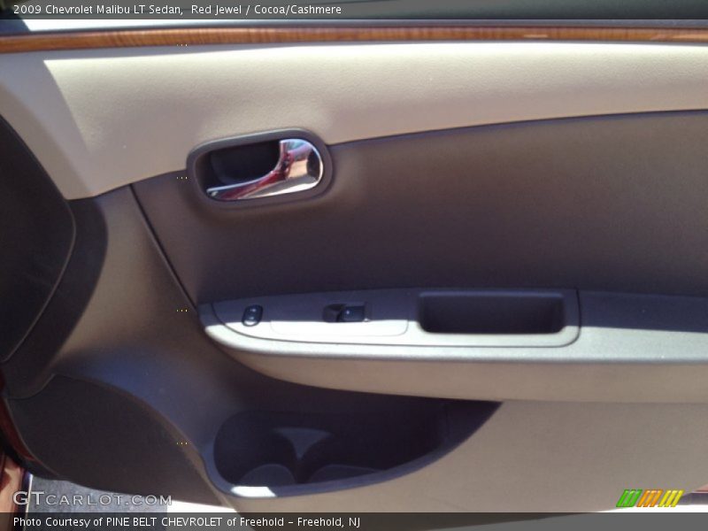 Red Jewel / Cocoa/Cashmere 2009 Chevrolet Malibu LT Sedan
