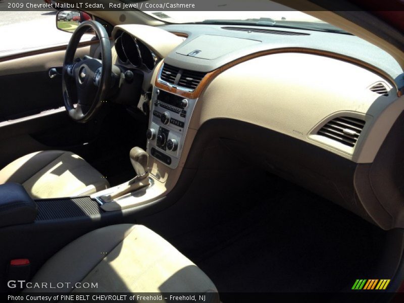 Red Jewel / Cocoa/Cashmere 2009 Chevrolet Malibu LT Sedan