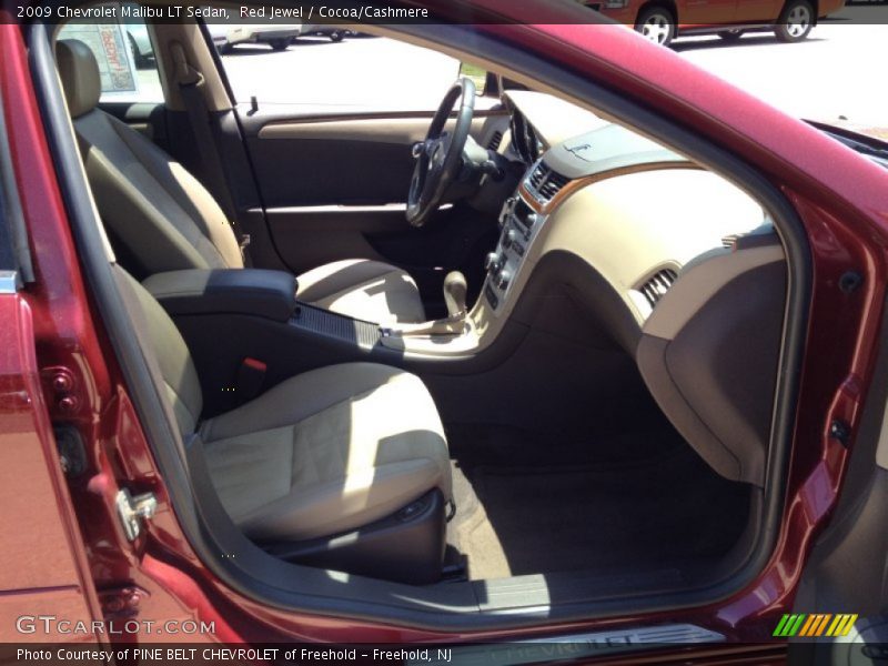 Red Jewel / Cocoa/Cashmere 2009 Chevrolet Malibu LT Sedan