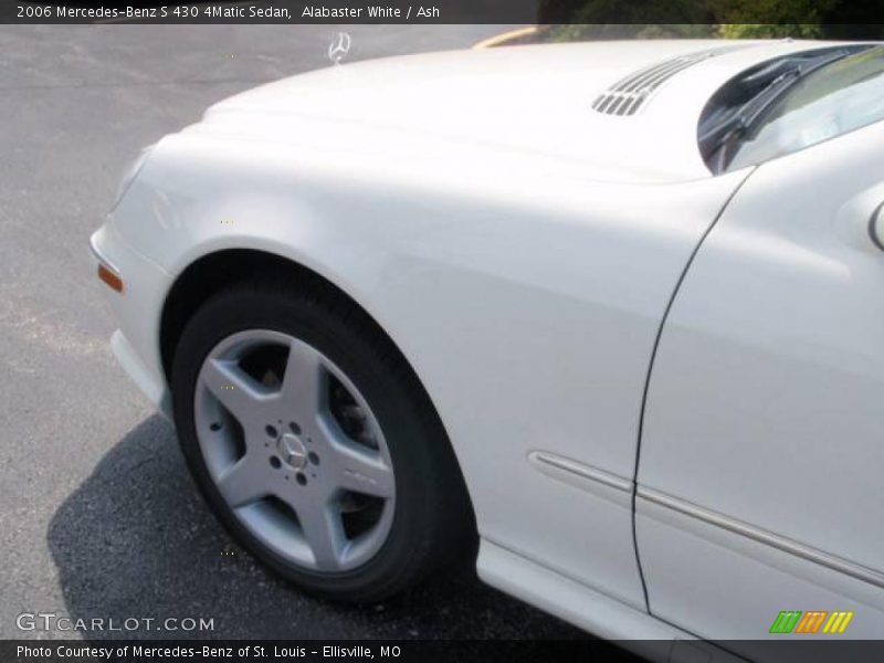 Alabaster White / Ash 2006 Mercedes-Benz S 430 4Matic Sedan