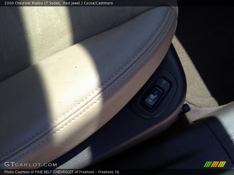 Red Jewel / Cocoa/Cashmere 2009 Chevrolet Malibu LT Sedan