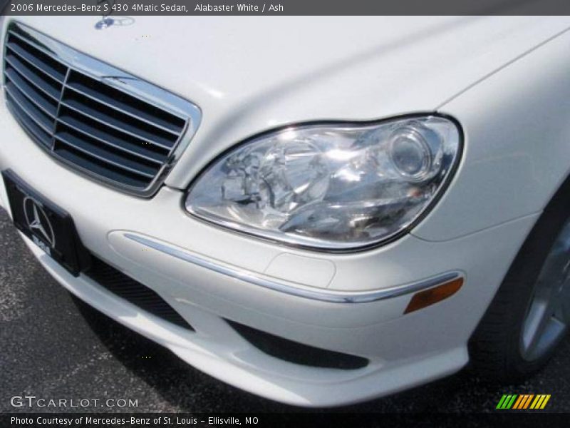 Alabaster White / Ash 2006 Mercedes-Benz S 430 4Matic Sedan