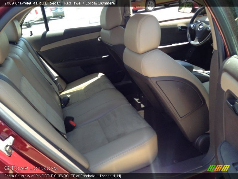 Red Jewel / Cocoa/Cashmere 2009 Chevrolet Malibu LT Sedan