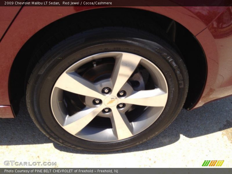 Red Jewel / Cocoa/Cashmere 2009 Chevrolet Malibu LT Sedan