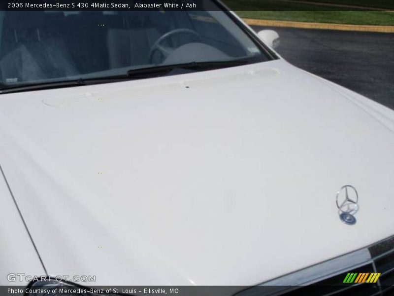 Alabaster White / Ash 2006 Mercedes-Benz S 430 4Matic Sedan