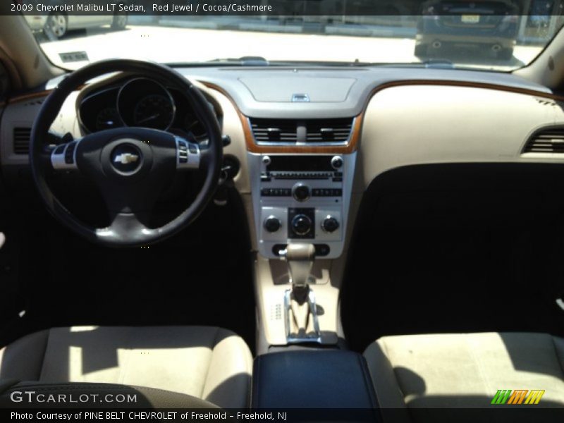 Red Jewel / Cocoa/Cashmere 2009 Chevrolet Malibu LT Sedan