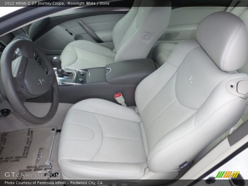 Moonlight White / Stone 2012 Infiniti G 37 Journey Coupe
