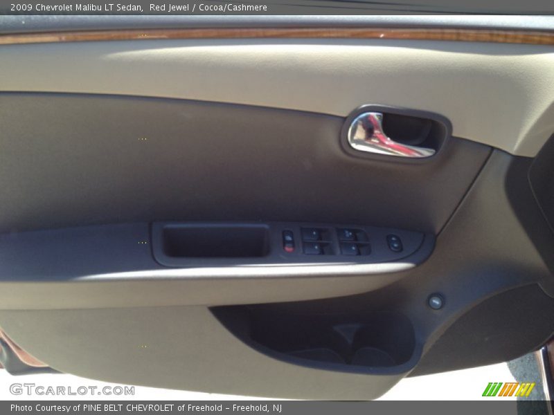 Red Jewel / Cocoa/Cashmere 2009 Chevrolet Malibu LT Sedan