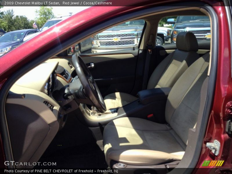 Red Jewel / Cocoa/Cashmere 2009 Chevrolet Malibu LT Sedan