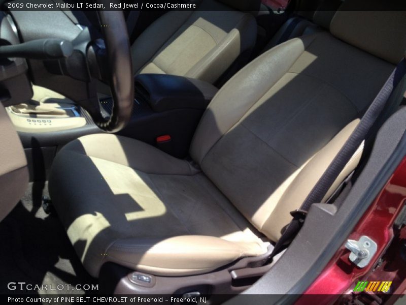 Red Jewel / Cocoa/Cashmere 2009 Chevrolet Malibu LT Sedan