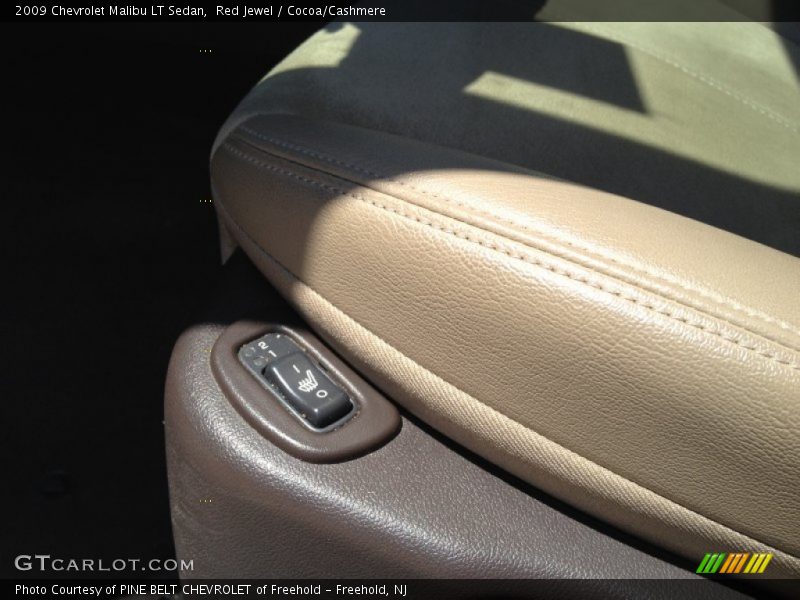Red Jewel / Cocoa/Cashmere 2009 Chevrolet Malibu LT Sedan