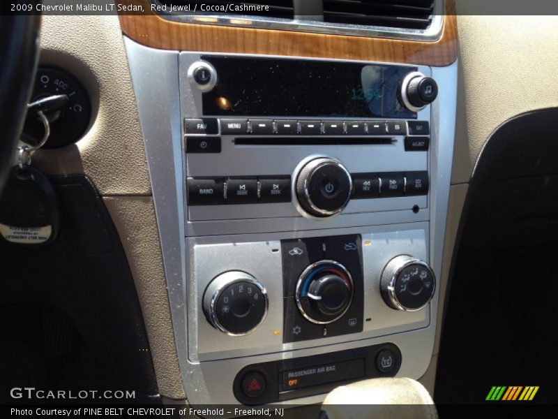 Red Jewel / Cocoa/Cashmere 2009 Chevrolet Malibu LT Sedan