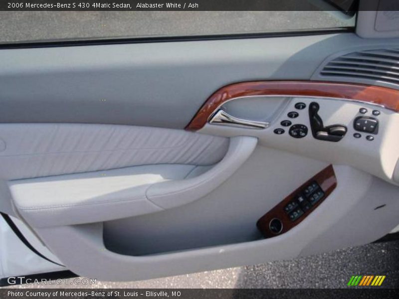 Alabaster White / Ash 2006 Mercedes-Benz S 430 4Matic Sedan