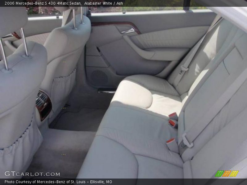 Alabaster White / Ash 2006 Mercedes-Benz S 430 4Matic Sedan
