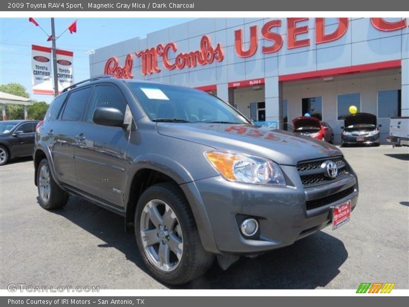 Magnetic Gray Mica / Dark Charcoal 2009 Toyota RAV4 Sport