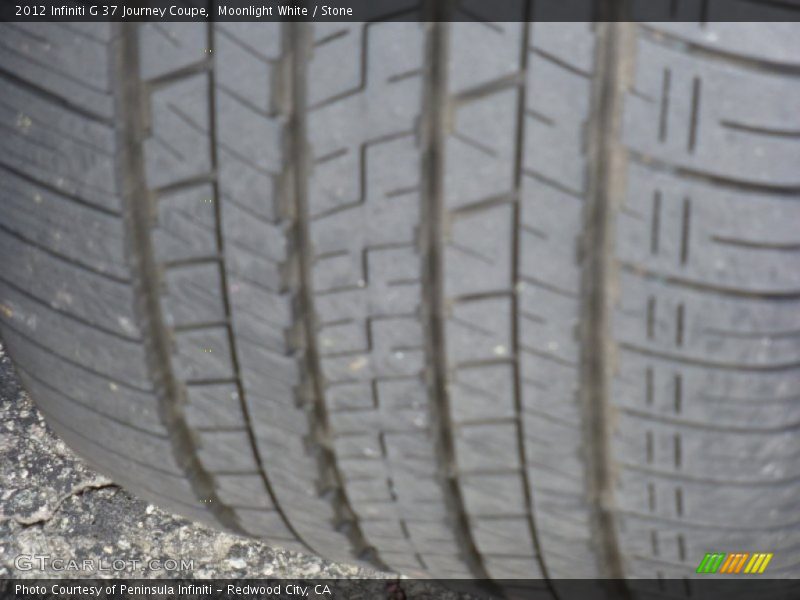Moonlight White / Stone 2012 Infiniti G 37 Journey Coupe