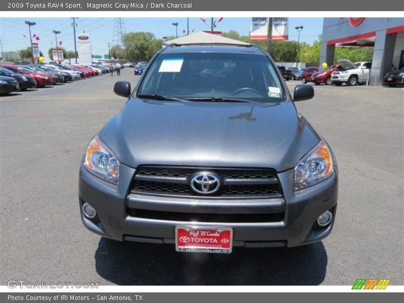 Magnetic Gray Mica / Dark Charcoal 2009 Toyota RAV4 Sport