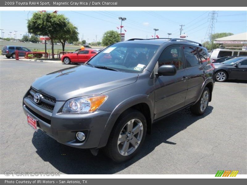 Magnetic Gray Mica / Dark Charcoal 2009 Toyota RAV4 Sport