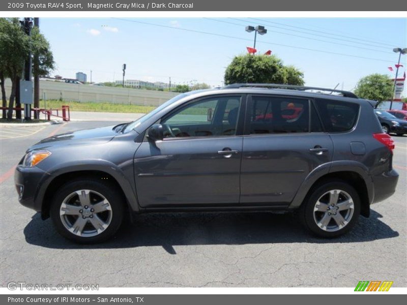 Magnetic Gray Mica / Dark Charcoal 2009 Toyota RAV4 Sport