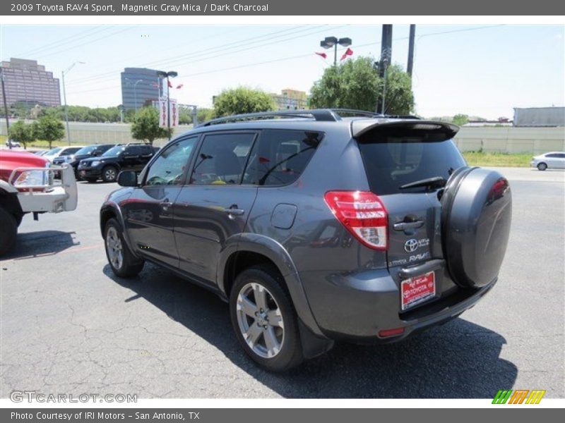 Magnetic Gray Mica / Dark Charcoal 2009 Toyota RAV4 Sport
