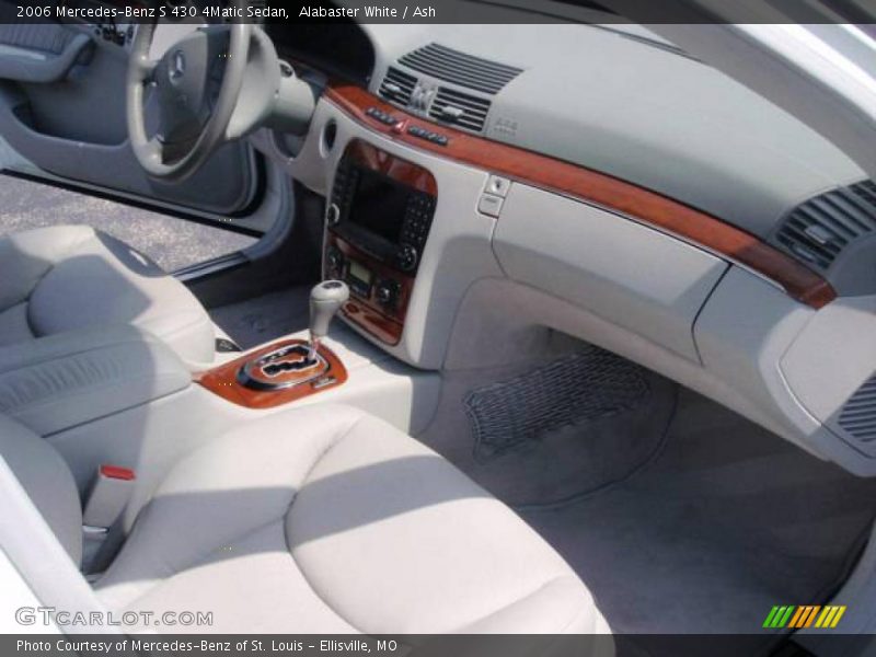 Alabaster White / Ash 2006 Mercedes-Benz S 430 4Matic Sedan