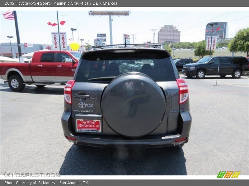 Magnetic Gray Mica / Dark Charcoal 2009 Toyota RAV4 Sport