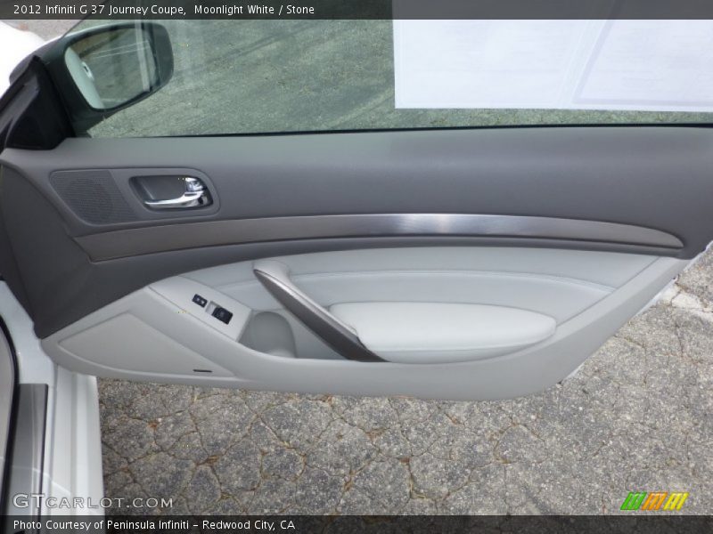 Moonlight White / Stone 2012 Infiniti G 37 Journey Coupe