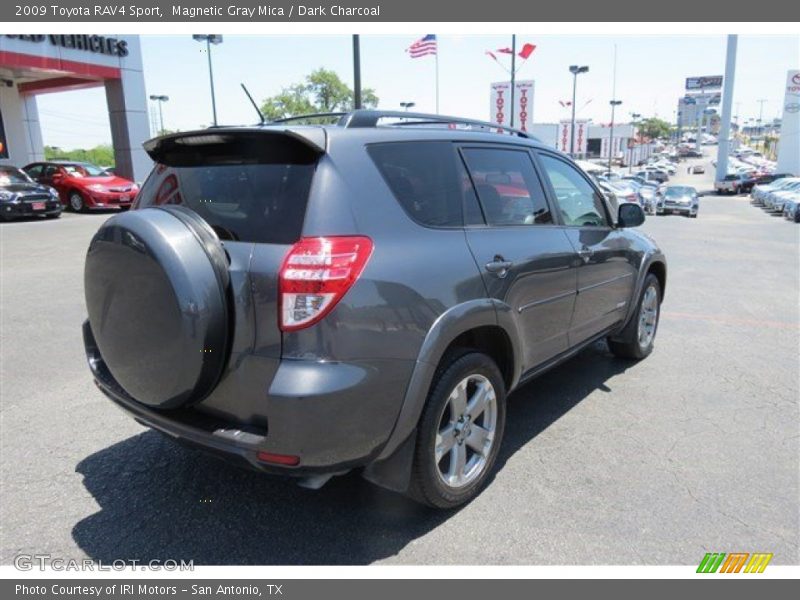 Magnetic Gray Mica / Dark Charcoal 2009 Toyota RAV4 Sport