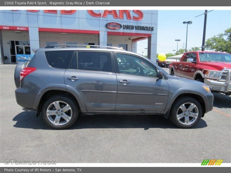 Magnetic Gray Mica / Dark Charcoal 2009 Toyota RAV4 Sport
